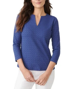 J.Mclaughlin Carly Catalina Top Damen Blau Gr. XS V-Ausschnitt - Bild 1 von 5