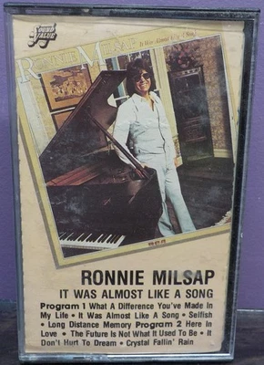 Ronnie Milsap: It was Almost Like a Song - 1987 Cassette Tape - Image 1 of 4