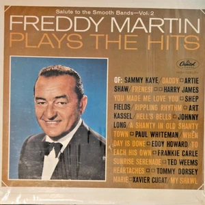 Freddy Martin Plays the Hits LP Sooth Jazz Pop easy Listening Big Band - Picture 1 of 3