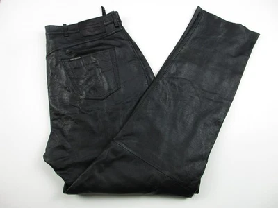 Мужские кожаные штаны 40x35 Harley Davidson черный мотоцикл - Изображение 1 из 4