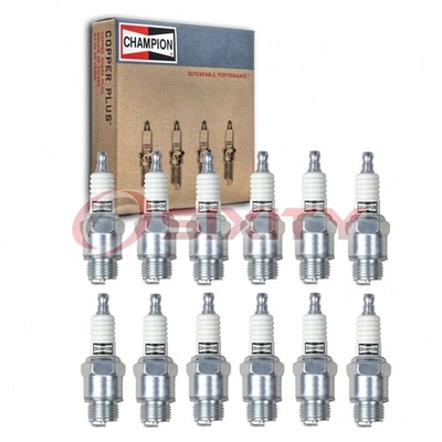 Velas de ignição industriais Champion 12 peças para 1935-1938 Lincoln modelo K 6.8L V12 sx - Imagem 1 de 4