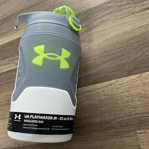 Under Armour 32oz Playmaker Jr 32oz/0,95L Isolierkanne Grau/Grün/Weiß /2 - Bild 1 von 12