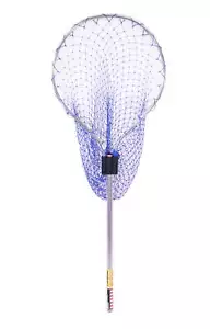 New Landing Net, 17 x 19 Hoop , Vinylon Net, Collapsable Handle - Picture 1 of 3