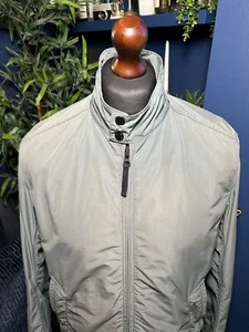2015 SS Stone Island Micro Reps Chaqueta de bombardero repelente al agua Gris Terrazas - Imagen 1 de 12