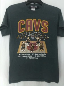 Camiseta estilo videojuego Cleveland Cavaliers Cavs 2015 exclusiva de la NBA - talla pequeña - Imagen 1 de 5