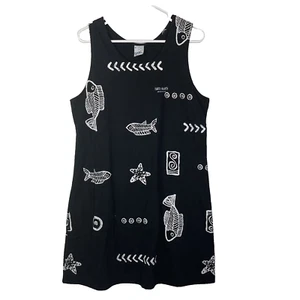 Arli Damen Fischmuster Strand Cover Up Lounge Sommerkleid Größe M Puerto Vallarta - Bild 1 von 7