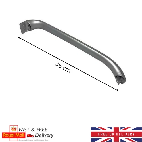 FITS BOSCH FRIDGE FREEZER SILVER DOOR GRAB HANDLE 369551 - Image 1 of 1