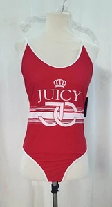 Juicy Couture, Black Label, Red Bathing Suit, Size M  New With Tags NWT - Picture 1 of 11