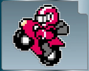 NITRO MAN Sprite from MEGA MAN Vinyl Decal #2 Car Truck Laptop Sticker - Picture 1 of 1