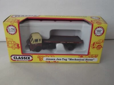 Classix EM76501, Jen-Tug Mechanical Horse Flatbed Trailer - British Railways — 第 1/4 张图片