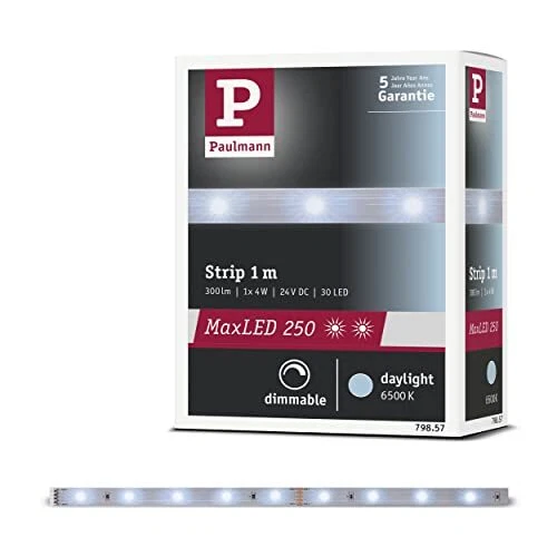 Paulmann 0 79857 LED MaxLED 250 1m Luce Giorno IP20 incl. 1 Striscia da 4 (I0G) - Immagine 1 di 1