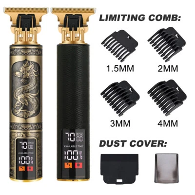 Rechargeable Hair Clippers Cordless Trimmer Shaving Machine Cutting Barber Beard - Image 1 of 4