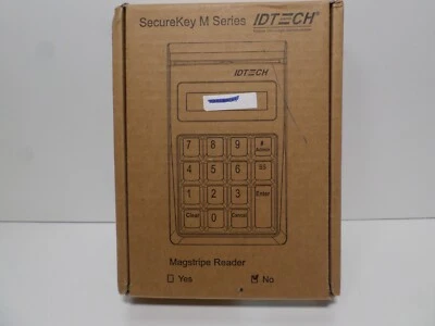 IDTECH SecureKey M Series IDKE-504800BM USB Numeric Keypad For Laptop Desktops - Image 1 of 2