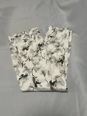 Buffalo Ladies' Tencel Blend Ankle Pant White Color Size 14 - Image 1 of 4