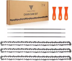 3PC 8" Pole Saw Chain Replacement for 9.5 in. Harbor Freight Portland 62896 6... - Picture 1 of 3