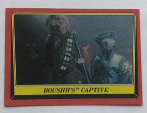 Topps Star Wars Return of the Jedi Series 1   1983 #24 Boushh`s Captive NM