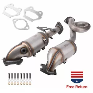 Pair For 2012- 2017 Jeep Wrangler 3.6L V6 Exhaust Catalytic Converter Left Right - Picture 1 of 15