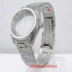 NEW!38mm watch case Sapphire Glass fit NH34 NH35 NH36 ETA 2824 PT5000 movement - Picture 1 of 7