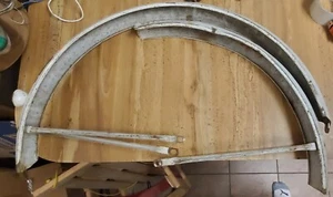 Bicycle 26" White Fenders Front &Rear Reflector Regina 1965 - Picture 1 of 11