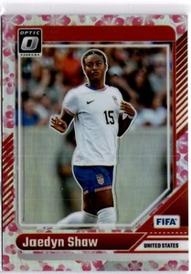 Jaedyn Shaw 2024-25 Panini Donruss Ciruela Flor #169 USWNT (Caso Hit) - Imagen 1 de 2