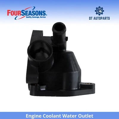 For 2002-2006 Honda CR-V Engine Coolant Water Outlet Lower 4 Seasons 2003 2004 - Image 1 of 4