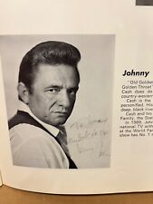 JOHNNY CASH ~ & OTHERS ~ AUTOGRAPHED ~ VINTAGE COUNTRY MUSIC PHOTO ALBUM