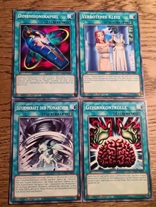4× CARDS●Egyptian God Deck: Obelisk the Tormentor●YUGIOH●GERMAN●COMMON●NM #06305 - Picture 1 of 1