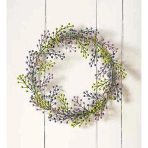 Wind & Weather Metal Floral And Botanical Wall Decor 19.5" Indoor/Outdoor Wreath - Picture 1 of 10