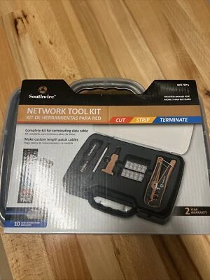 Southwire #KIT-TP1 Network Tool Kit-Cut-Strip-Terminate with 10 RJ45 Connectors - Image 1 of 3