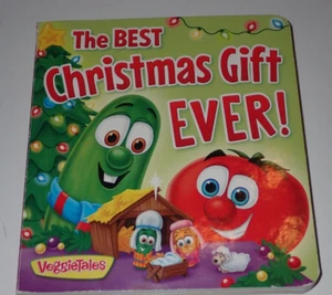 VeggieTales The Best Christmas Gift Ever Board Book Edition - Imagen 1 de 3