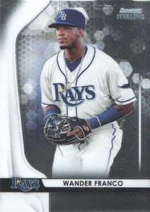 2020 Bowman Sterling Baseball Prospects #BPR1 Wander Franco