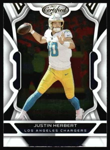 2022 Panini Certified Justin Herbert #50 Los Angeles Chargers - Picture 1 of 2