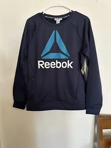 Reebok Boys Essential Fleece Crewneck, Size 18 - Picture 1 of 7