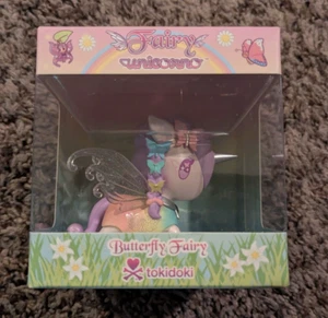 Figura en línea Tokidoki Butterfly Fairy Unicorno Pastel edición especial limitada - Imagen 1 de 7