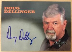 1999 Topps WCW Embossed Doug Dellinger Authentic Autograph card