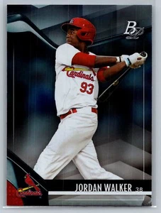 2021 Bowman Platinum #TOP-34 Jordan Walker Top Prospects - Picture 1 of 2