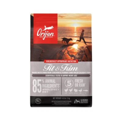 ORIJEN Fit and Trim ração seca para cães 4,5 lb ração sem grãos alta proteína - Imagem 1 de 4