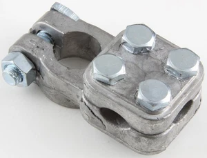 2-4/0 Ga. No-Crimp Three-Way Positive Lead Battery Terminals (1 per pack) - Picture 1 of 2