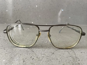 SOLO MONTATURA OCCHIALI DA VISTA US EYEWEAR AVIATOR FULL RIM 56-16-140 metallo - Foto 1 di 14