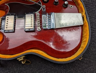 Vintage Gibson SG Standard with Maestro Vibrola 1965 - Cherry - Image 1 of 4