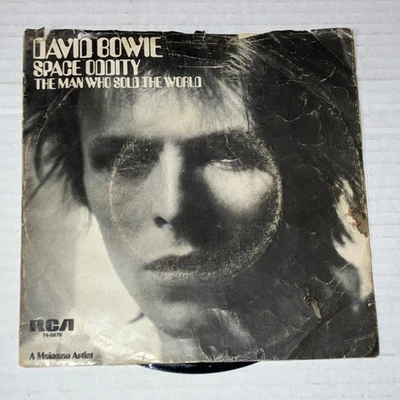 David Bowie Space Oddity/The Man Who Sold The World 7" 45rpm w/Pic Sleeve VG/VG+ - Image 1 of 4