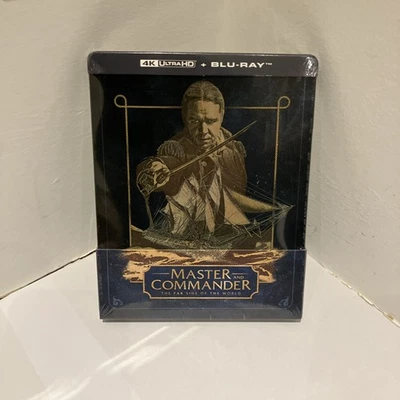 Master and Commander - The Far Side of the World Steelbook 4K UHD *New Sealed* - Image 1 of 3