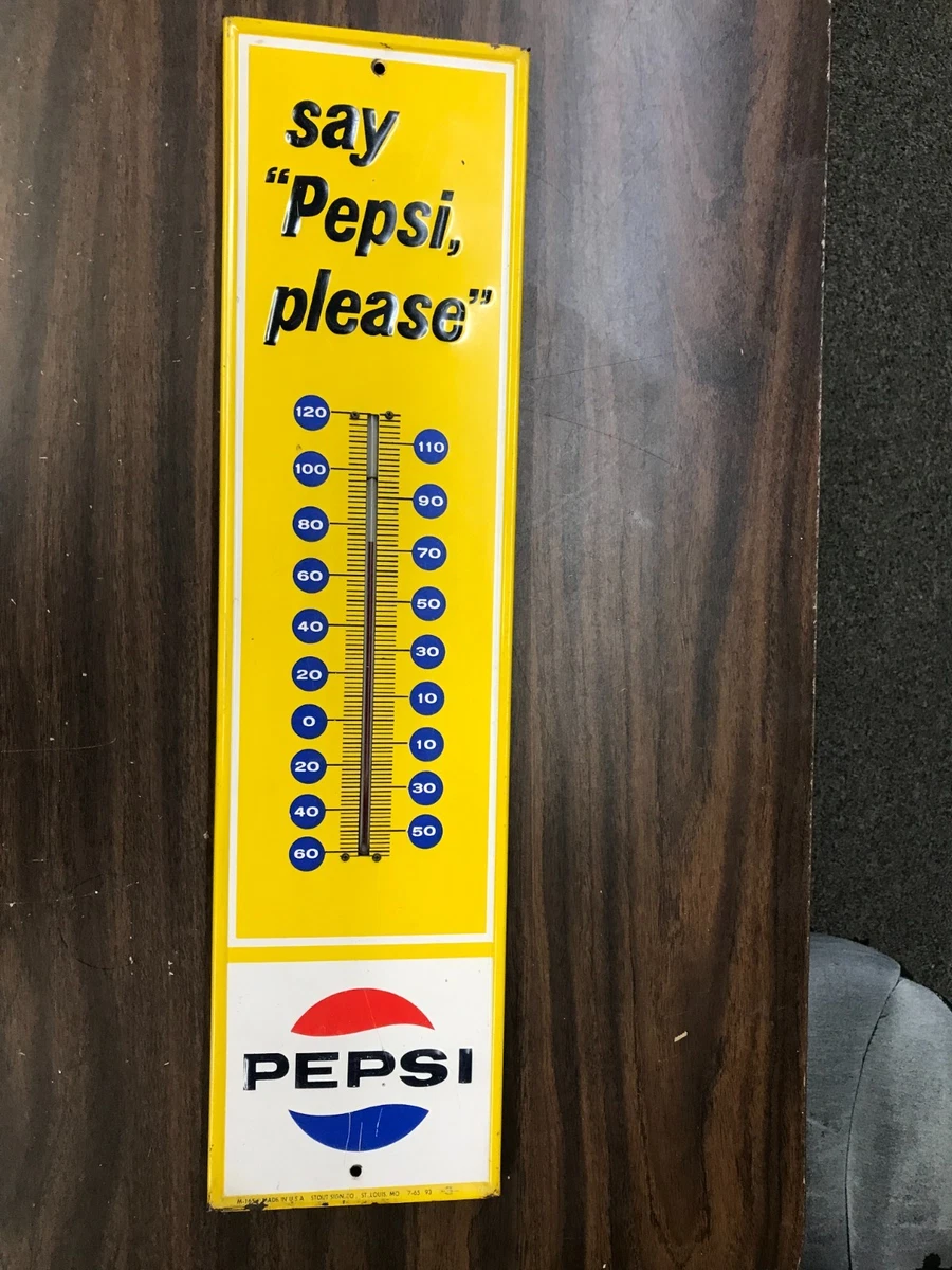 Vintage Pepsi Thermometer for sale | eBay