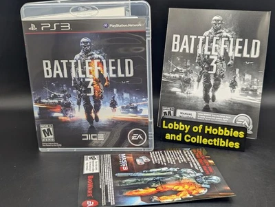 Battlefield 3 ( Sony PlayStation 3 ) CIB - Near Mint Disc - Pristine - Tested  - Image 1 of 4