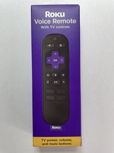 Roku Voice Remote-Compatible with All Roku Models Channel Shortcuts Programmable - Picture 1 of 8
