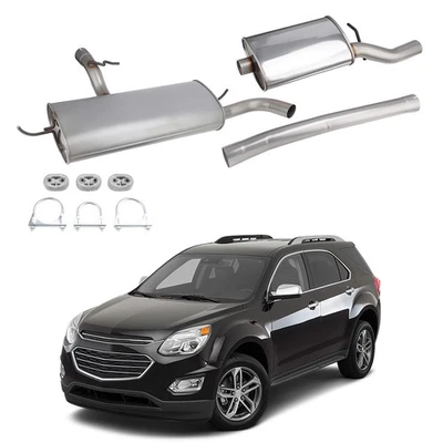 Resonator Pipe&Rear Muffler Kit For Chevrolet Equinox 2.4L 2010-2017 NEW — 第 1/4 张图片