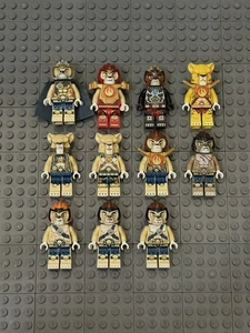 LEGO Legends of Chima Lions Minifigure Lot of 11 and Accessories - Picture 1 of 2