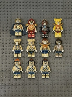 LEGO Legends of Chima Lions Minifigure Lot of 11 and Accessories - Image 1 of 2