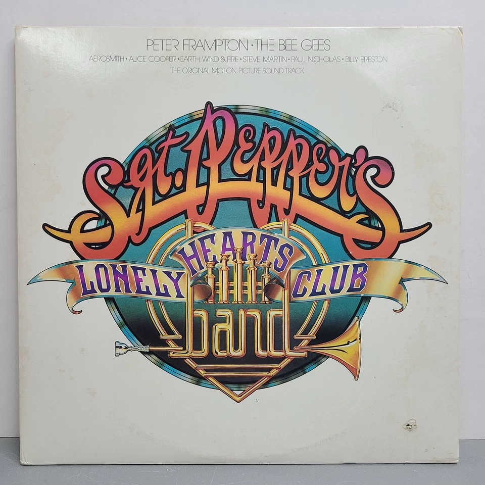 Sgt. Peppers Lonely Hearts Club Band ORIG Soundtrack 2 LP Vinyl Record Bee Gees - Image 1 of 4