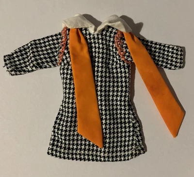 Rare Tenue Musette 1970 pour Poupée Mannequin Tressy de Bella / à restaurer - Photo 1/4